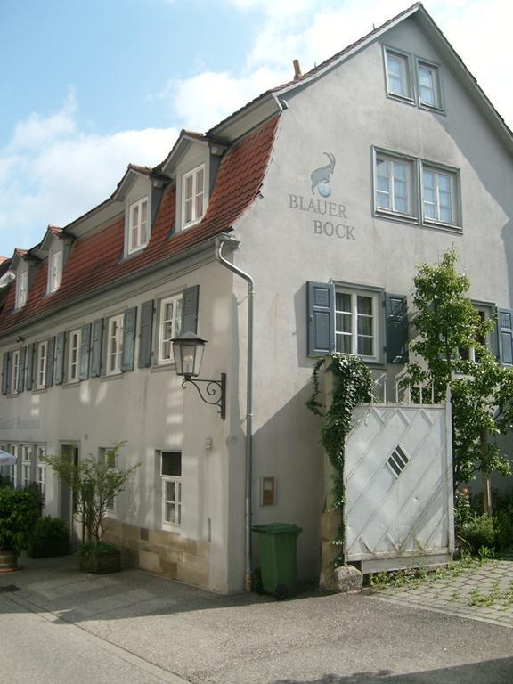 Gasthof Blauer Bock Schwäbisch Hall Zewnętrze zdjęcie